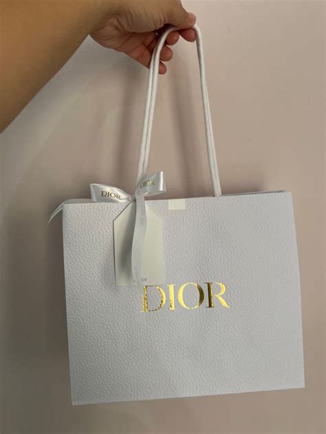 dior paper bag original